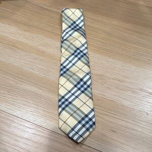 Burberry Plaid Silk Tie